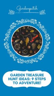 garden treasure hunt ideas
