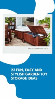 13 Outdoor Toy Storage Ideas for Any Garden Style 12 23 FUN, EASY AND STYLISH GARDEN TOY STORAGE IDEAS