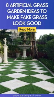 8 ARTIFICIAL GRASS GARDEN IDEAS TO MAKE FAKE GRASS LOOK GOOD-min