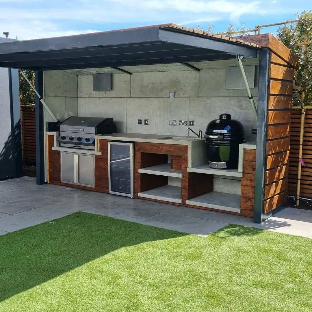 hideaway bbq pod