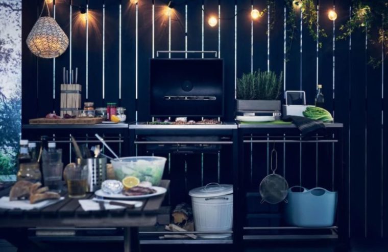 20 Garden Kitchen Ideas For The Perfect Outdoor Cooking Area 11 outdoor kitchen area ideas from IKEA