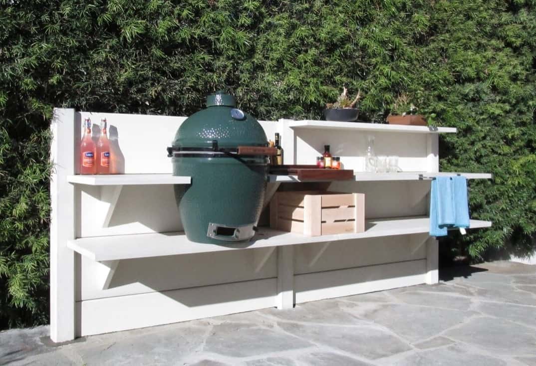 small space bbq stand