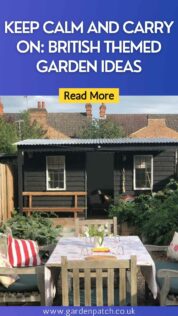 Keep Calm and Carry On: British Themed Garden Ideas 16 KEEP CALM AND CARRY ON BRITISH THEMED GARDEN IDEAS-min