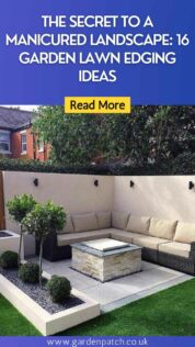 The Secret to a Manicured Landscape: 16 Garden Lawn Edging Ideas 9 THE SECRET TO A MANICURED LANDSCAPE 16 GARDEN LAWN EDGING IDEAS-min