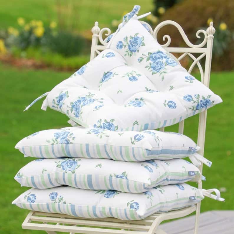 How to Keep Outdoor Cushions From Sliding Off Garden Furniture 3