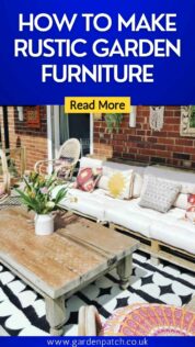 How to Make Rustic Garden Furniture 10 HOW TO MAKE RUSTIC GARDEN FURNITURE-min