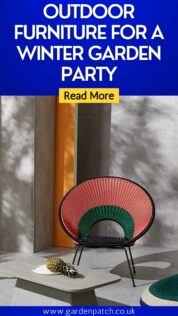 OUTDOOR FURNITURE FOR A WINTER GARDEN PARTY