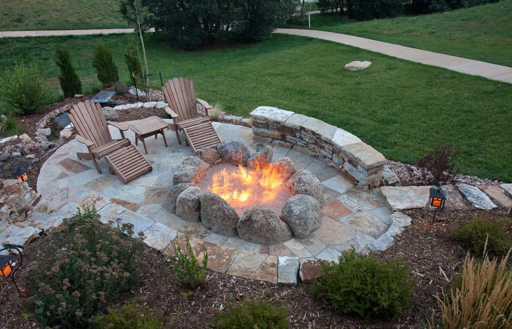camping style fire pit