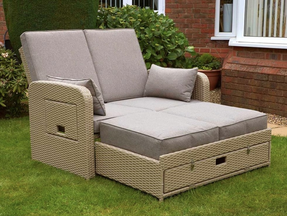 8 Best Garden Furniture With Storage for Cushions Ideas 4 double garden sofa