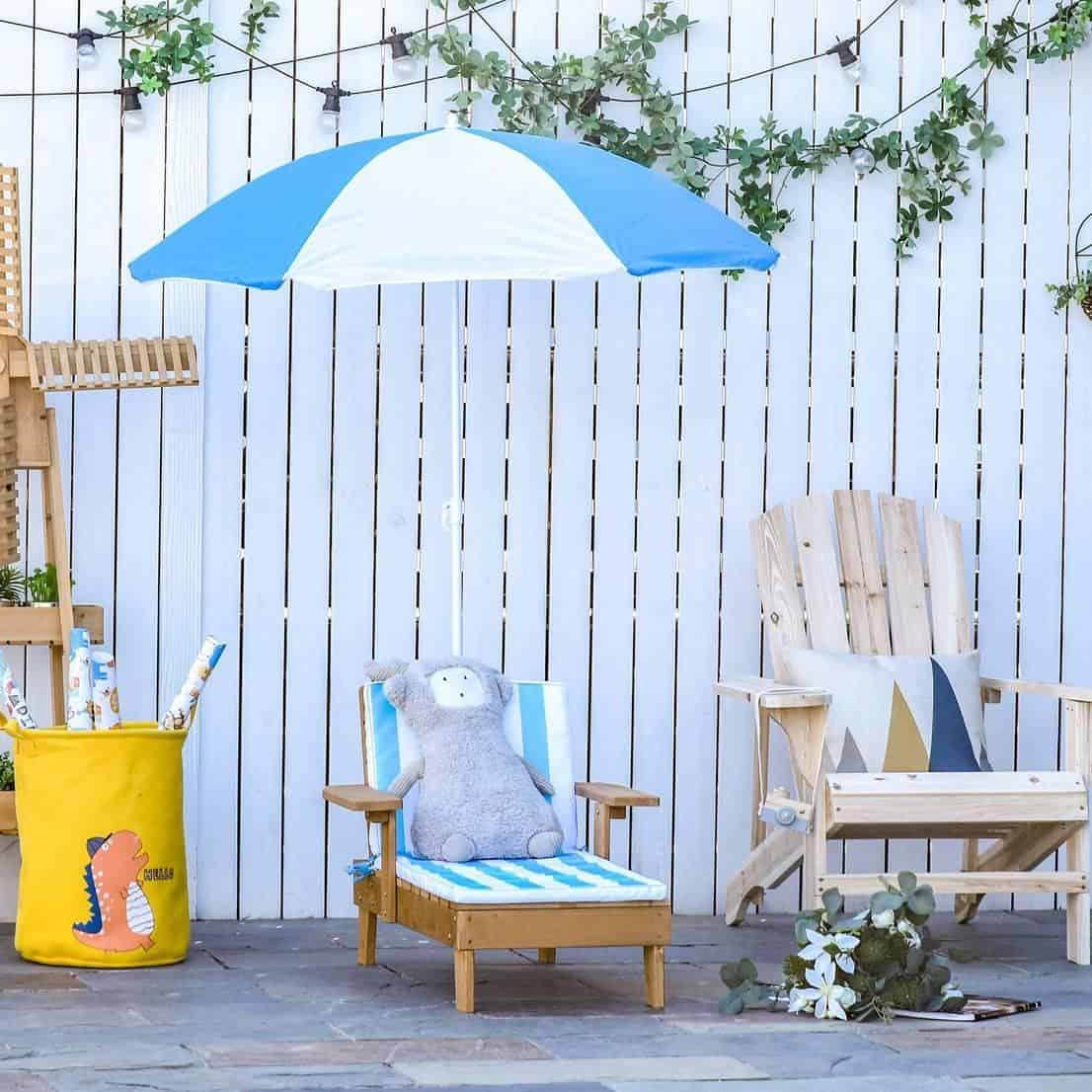 garden lounger for kids