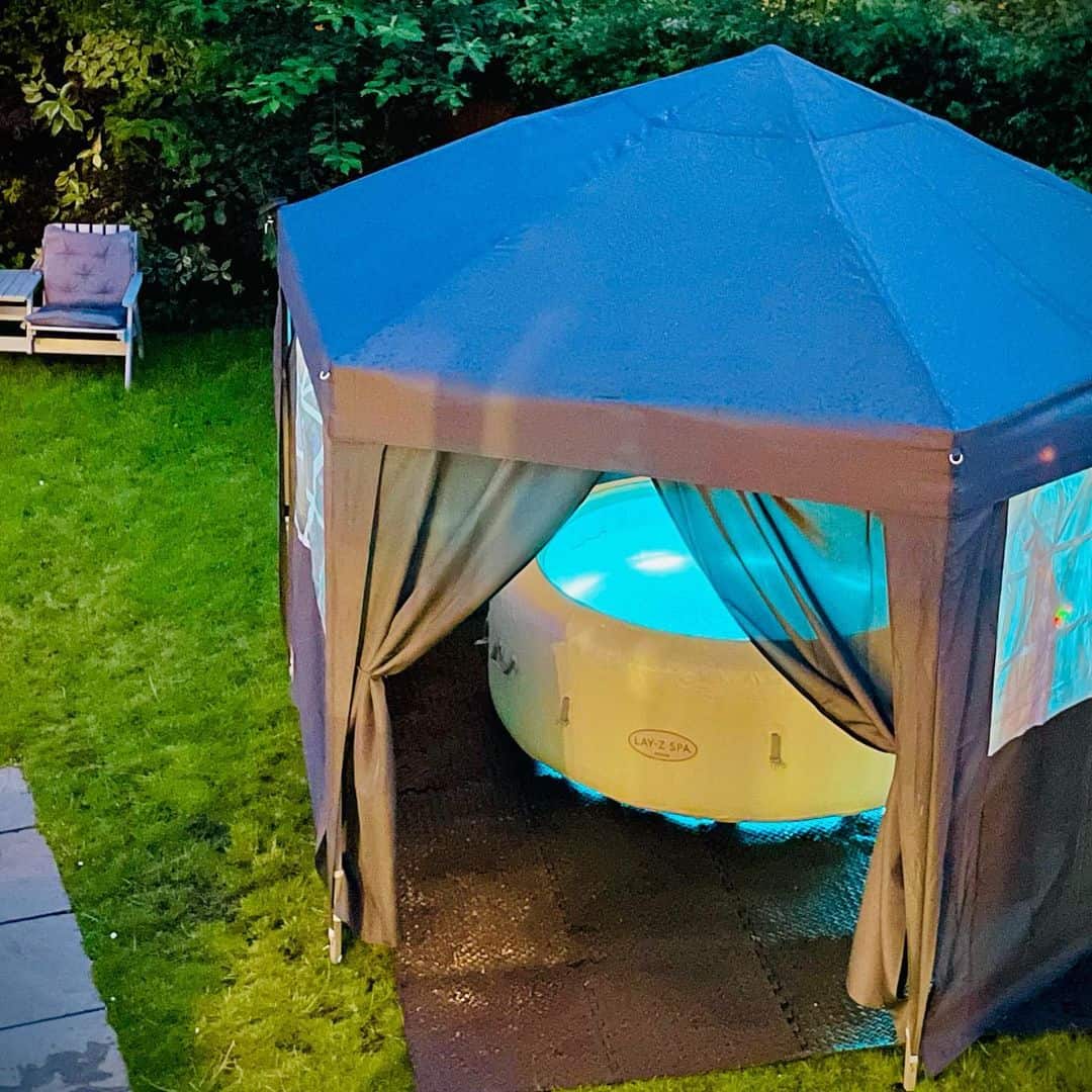 hot tub gazebo curtains
