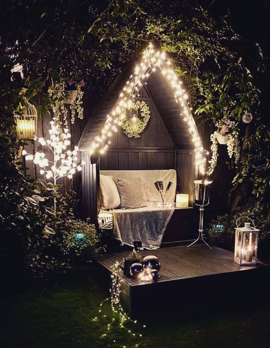 outdoor furniture december party