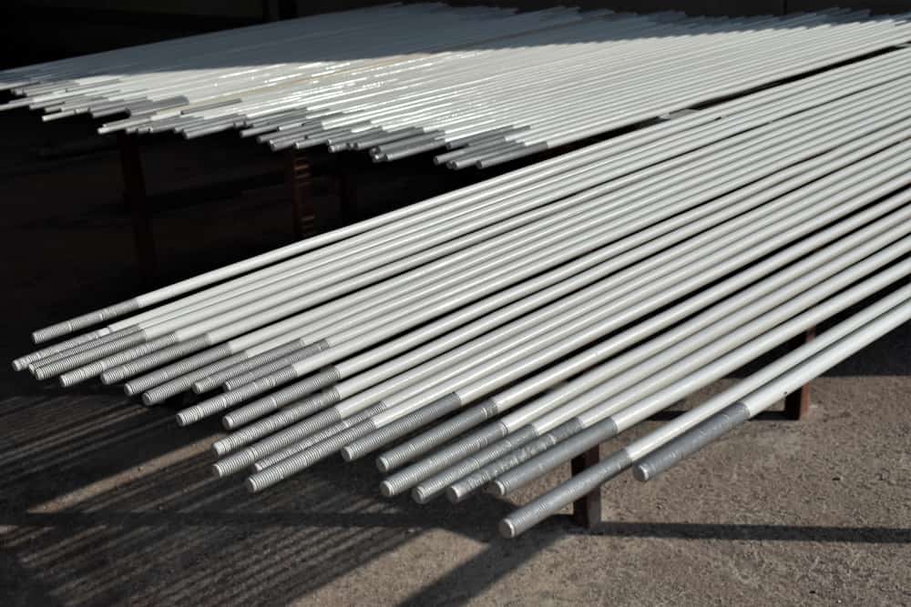 threaded rods to keep a gazebo from blowing away