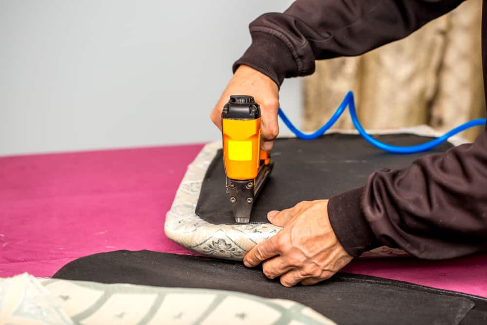 upholstering garden furniture cushions