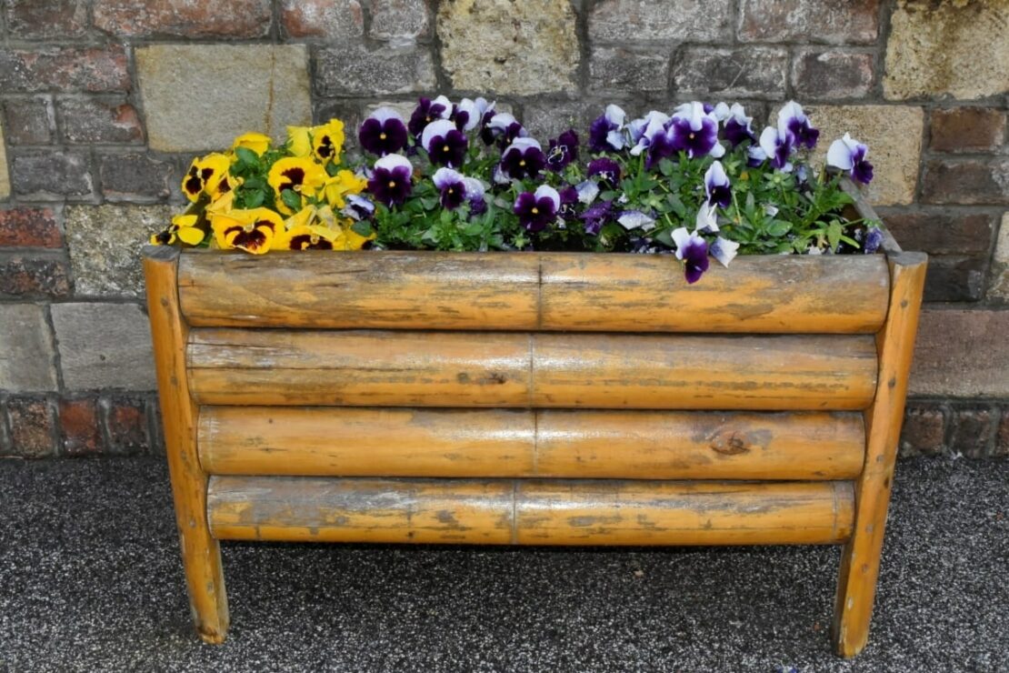 bamboo flower box stands