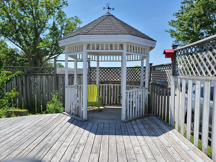 How to Build a Gazebo on an Existing Deck 1 build a gazebo on a deck