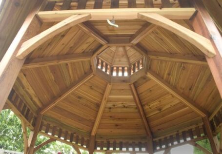 How to Build an Octagonal Gazebo Roof 2 How to Build an Octagonal Gazebo Roof 2