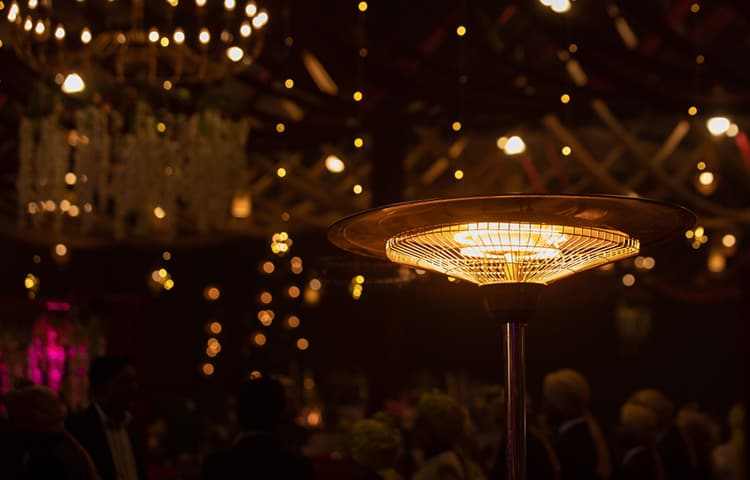 how to keep a gazebo warm in winter