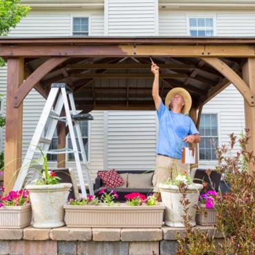 how to waterproof a gazebo