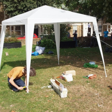 how to weight down a gazebo