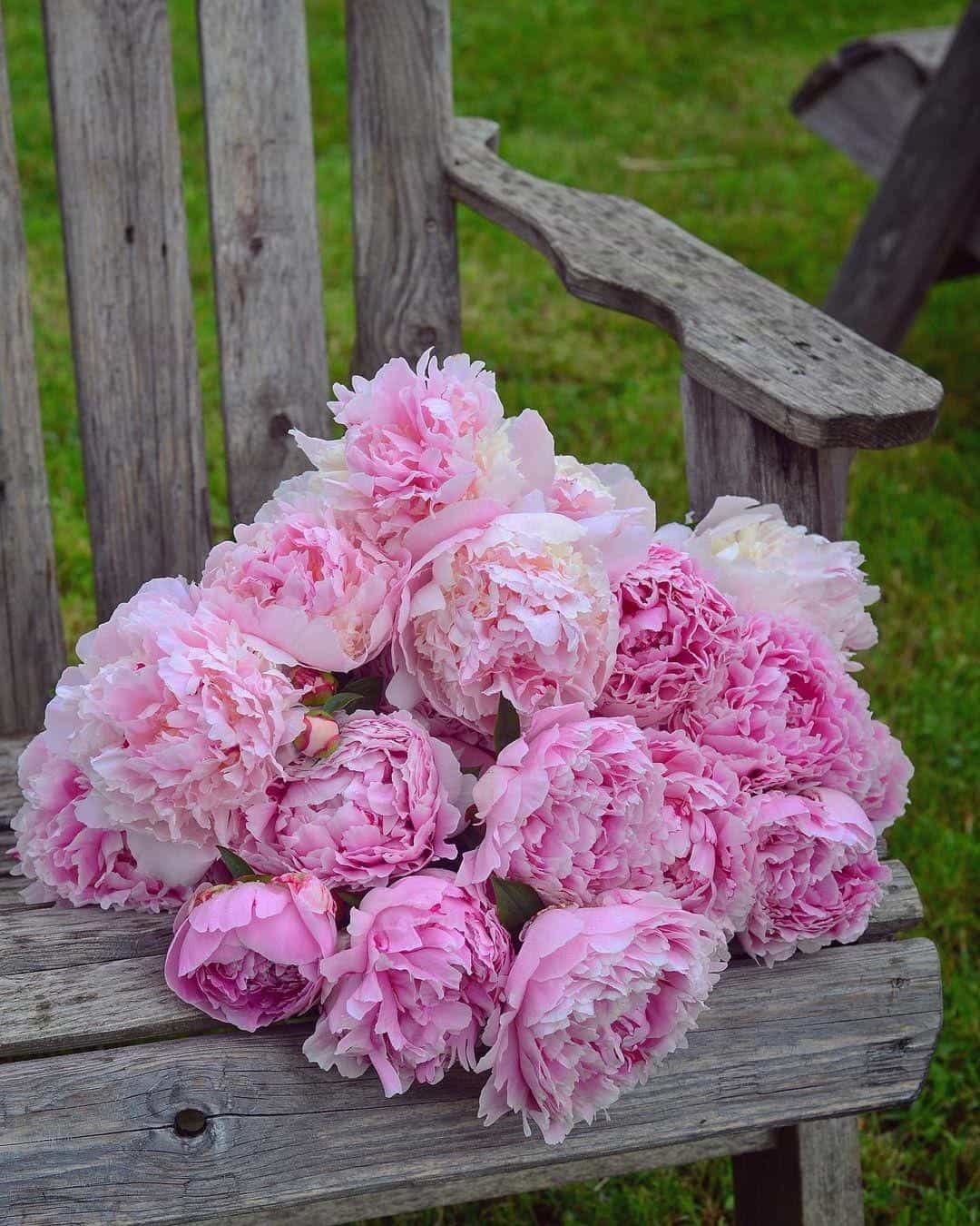 How to Make a Flower Box Bouquet 2 peony blooms