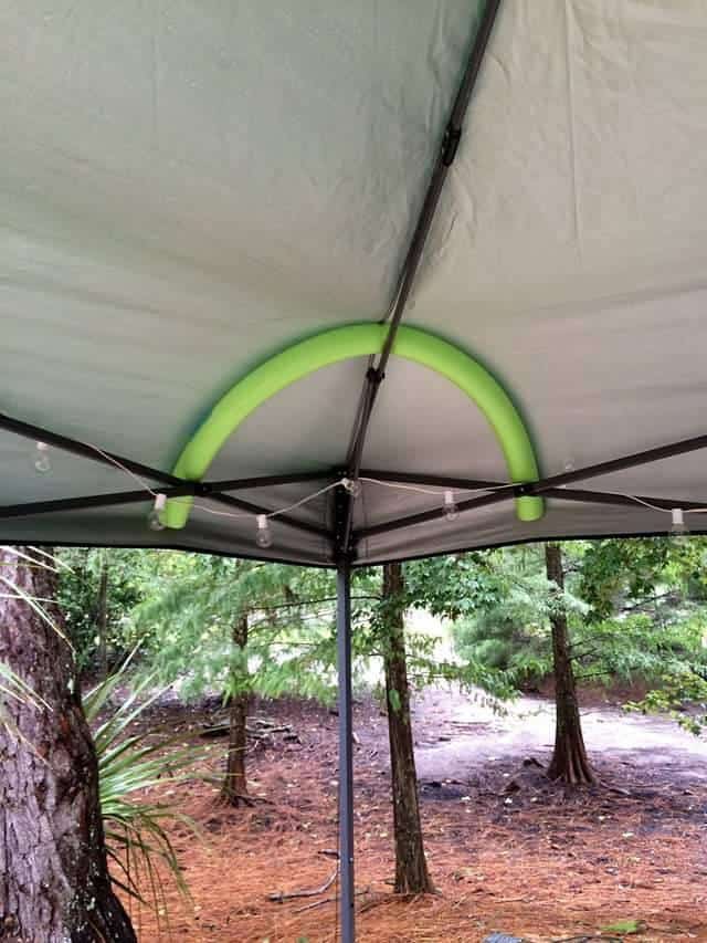 pool noodle gazebo canopy