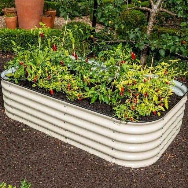 4-in-1 modular metal raised bed