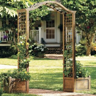 How to Build a Simple Arbour with Planter Boxes & Creative DIY Ideas 2 How to Build a Simple Arbour with Planter Boxes & Creative DIY Ideas 2