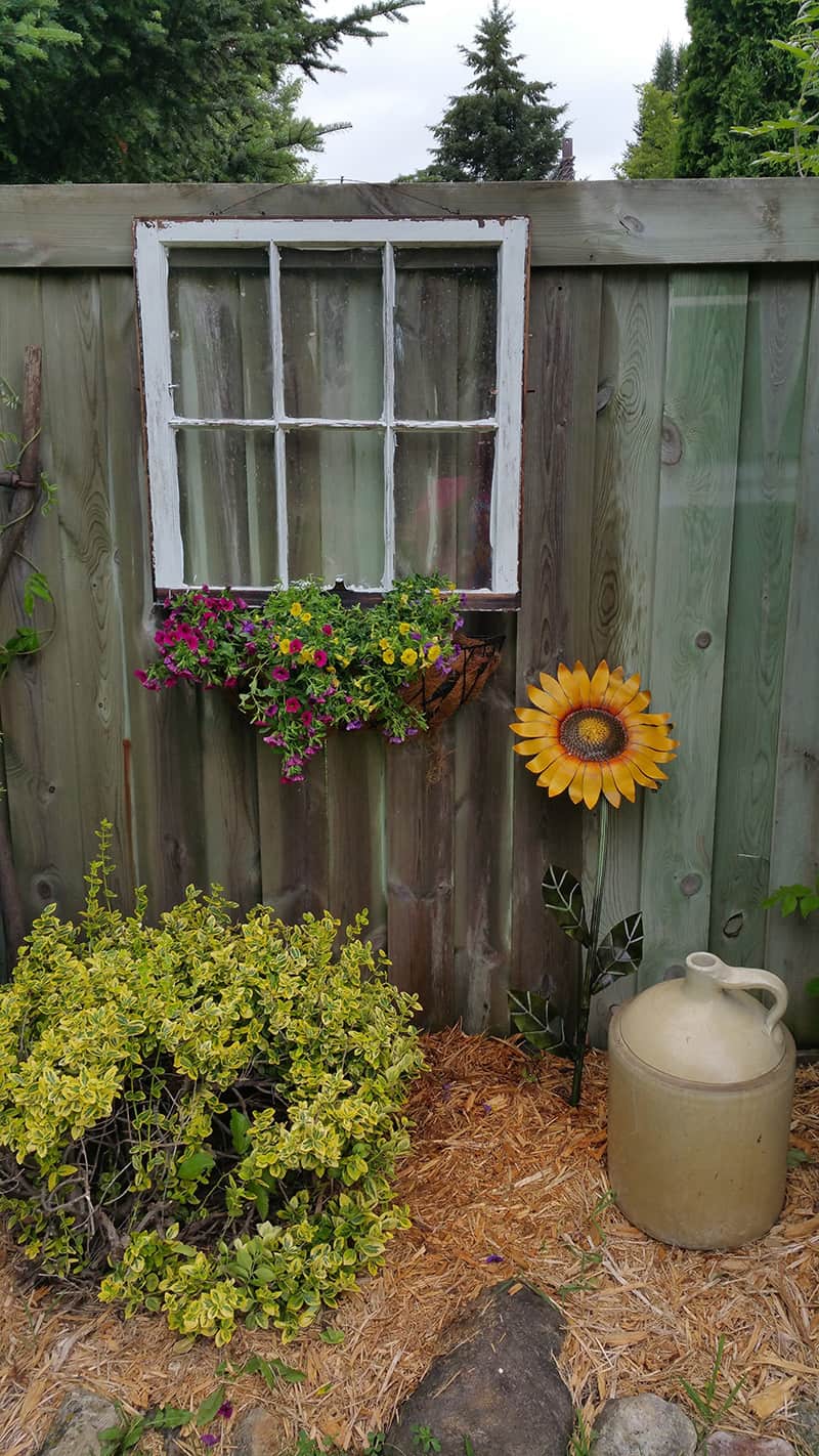 23 Fence Planter Box Ideas to Decorate Railing & Fences 16 Old-Window-Fence-Planter-Box