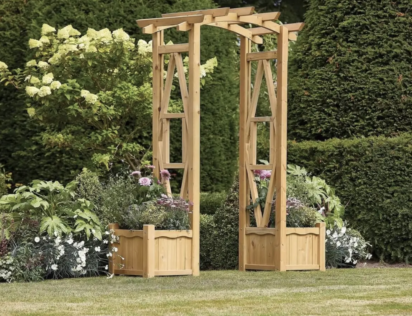 How to Build a Simple Arbour with Planter Boxes & Creative DIY Ideas 1 How to Build a Simple Arbour with Planter Boxes & Creative DIY Ideas 1