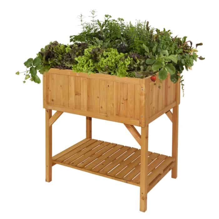 raised bed herb planter