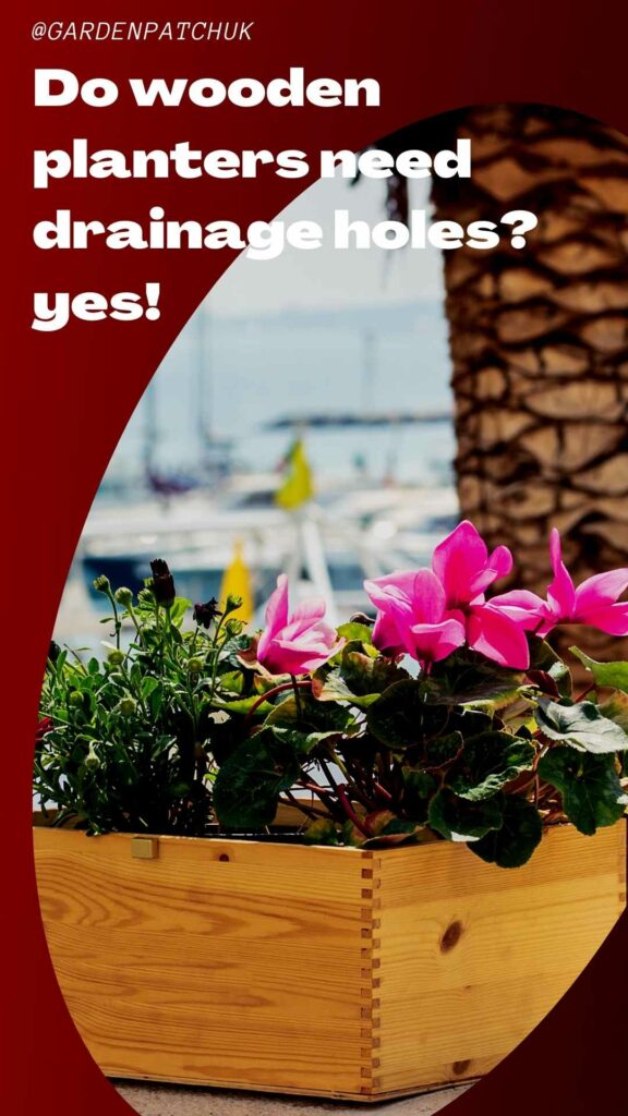 Do Wooden Planters Need Drainage Holes? Yes! 4 Do_ _wooden planter_s _need_ _drainage holes_ _yes!-min