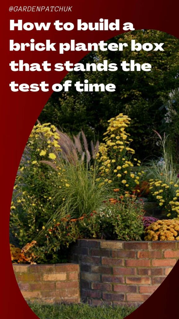 How to build a brick planter box that stands the test of time-min