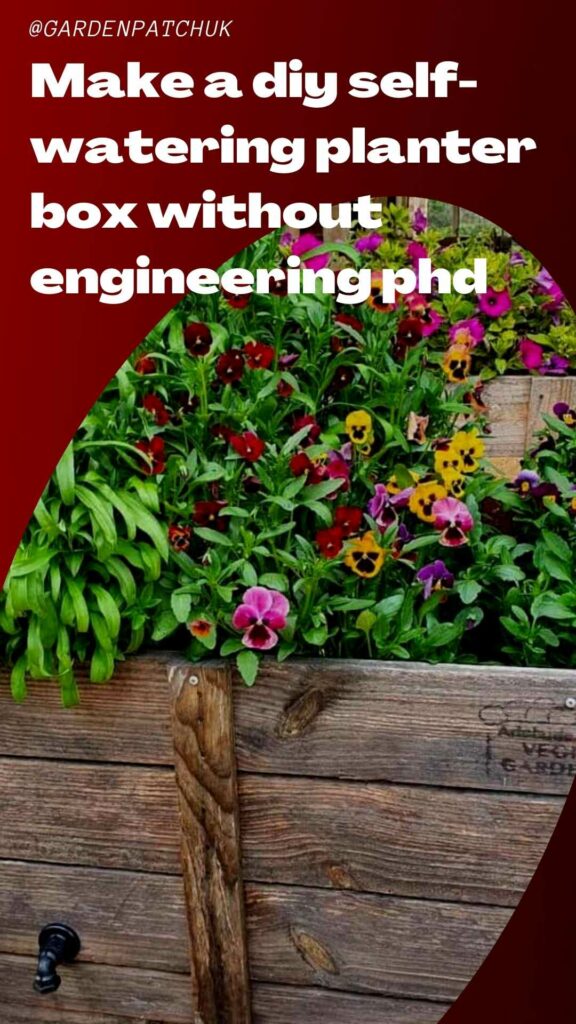 Make a DIY Self-Watering Planter Box Without Engineering PhD 4 Make a diy self-watering planter box without engineering phd-min