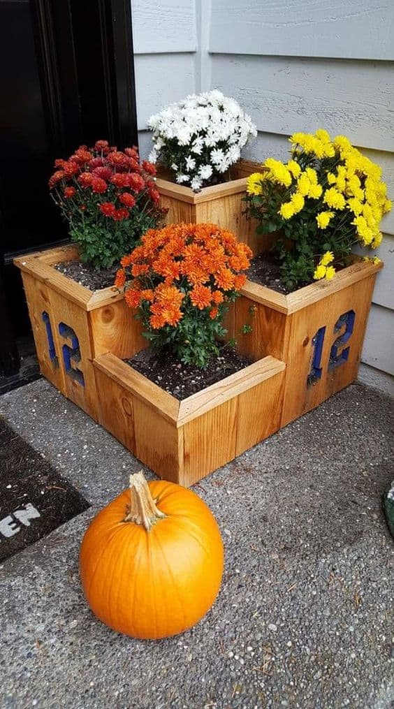 How To Build A Tiered Planter Box 2 number tiered planter box