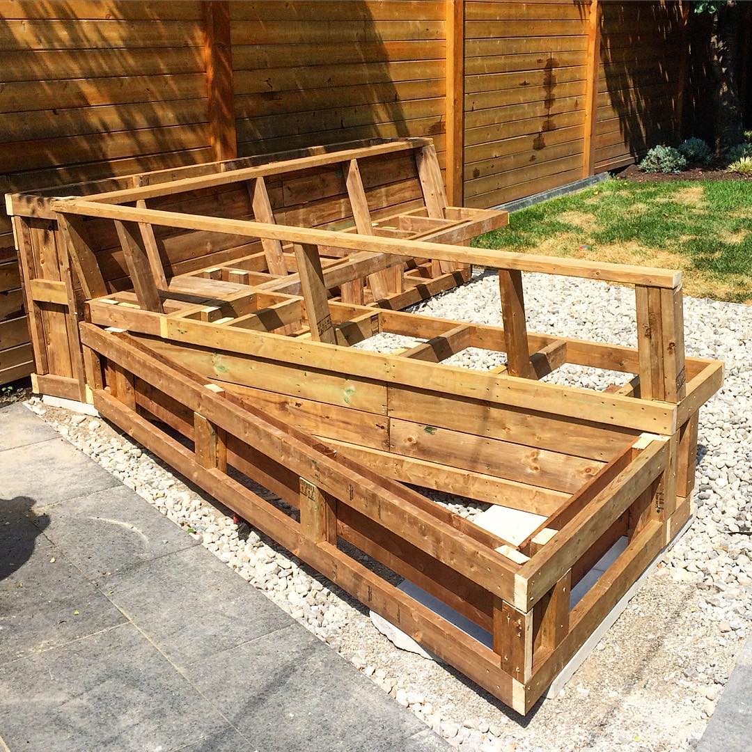 How to Make a DIY Triangular Planter Box 1 triangular planter box