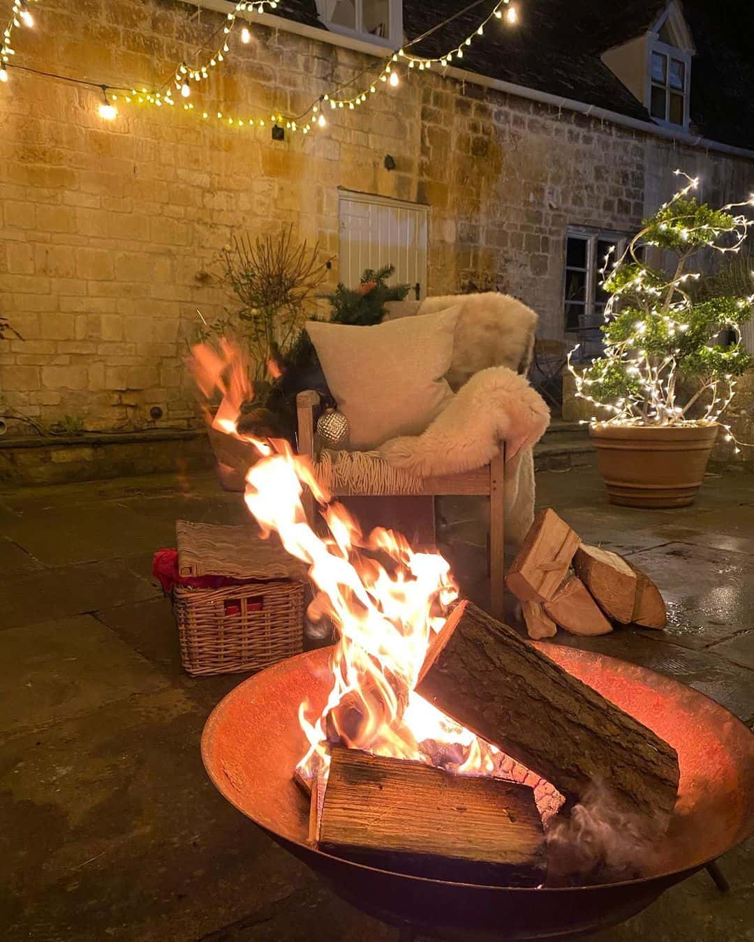 firepit autumn garden tips