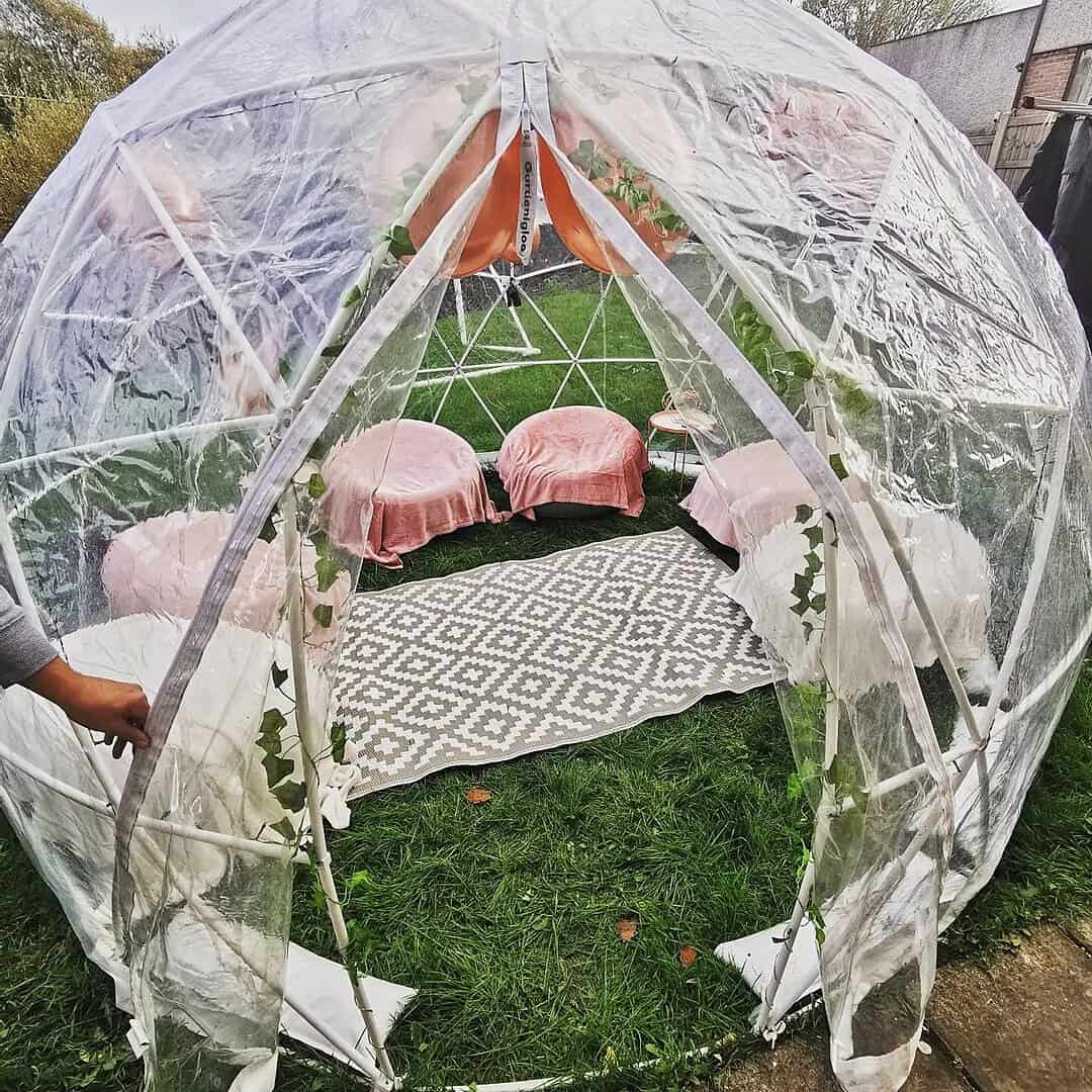 pop up garden igloo