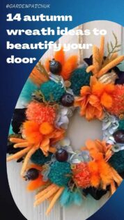 14 Autumn Wreath Ideas to Beautify Your Door 15 14 autumn wreath ideas to beautify your door-min