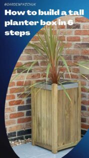 How To Build A Tall Planter Box in 6 Steps 3 How to build a tall planter box in 6 steps-min