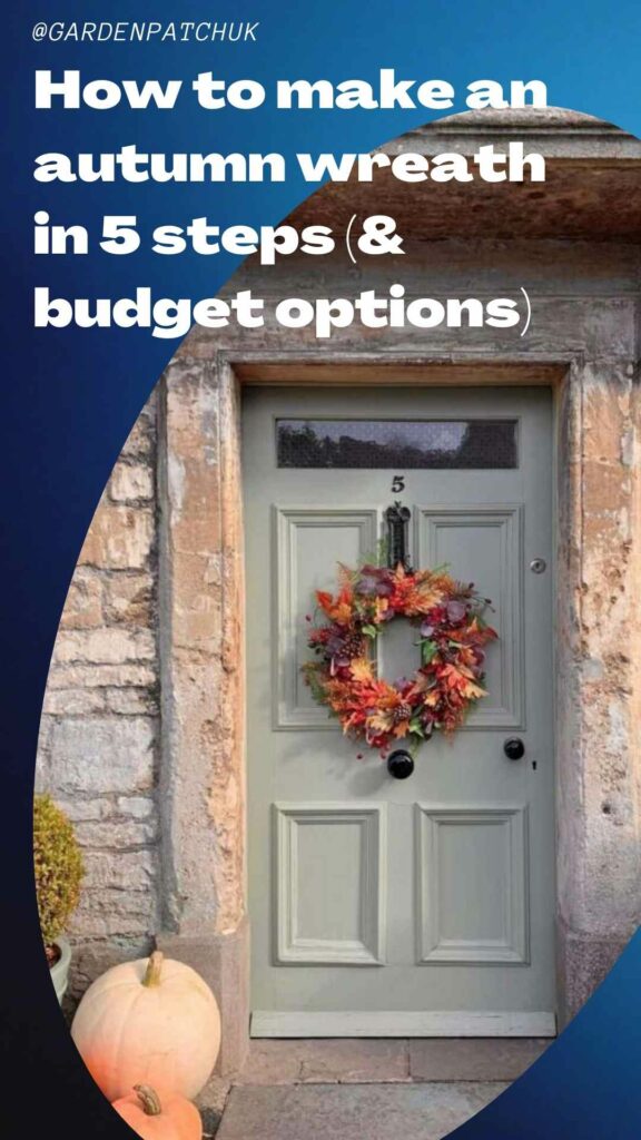 How to Make an Autumn Wreath in 5 Steps (& Budget Options) 15 How to make an autumn wreath in 5 steps (& budget options)-min