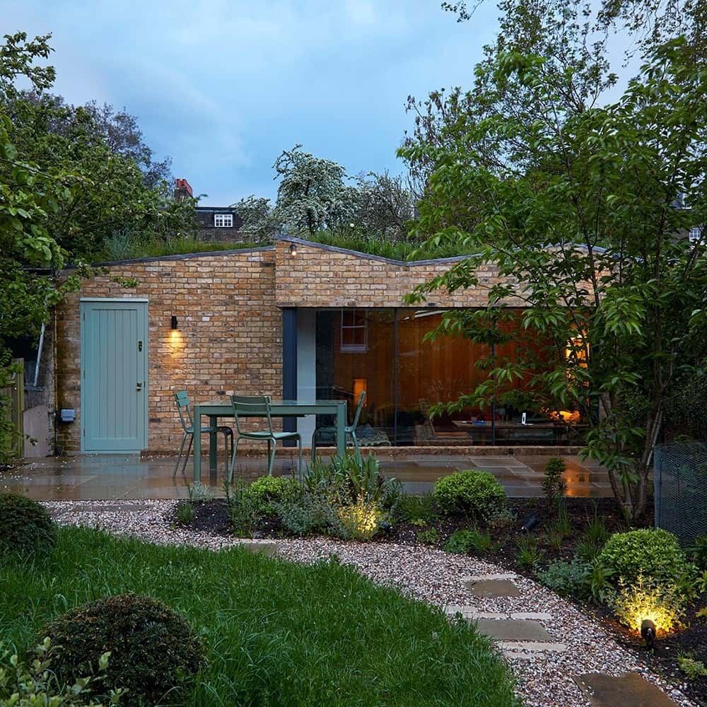 green roof summer house