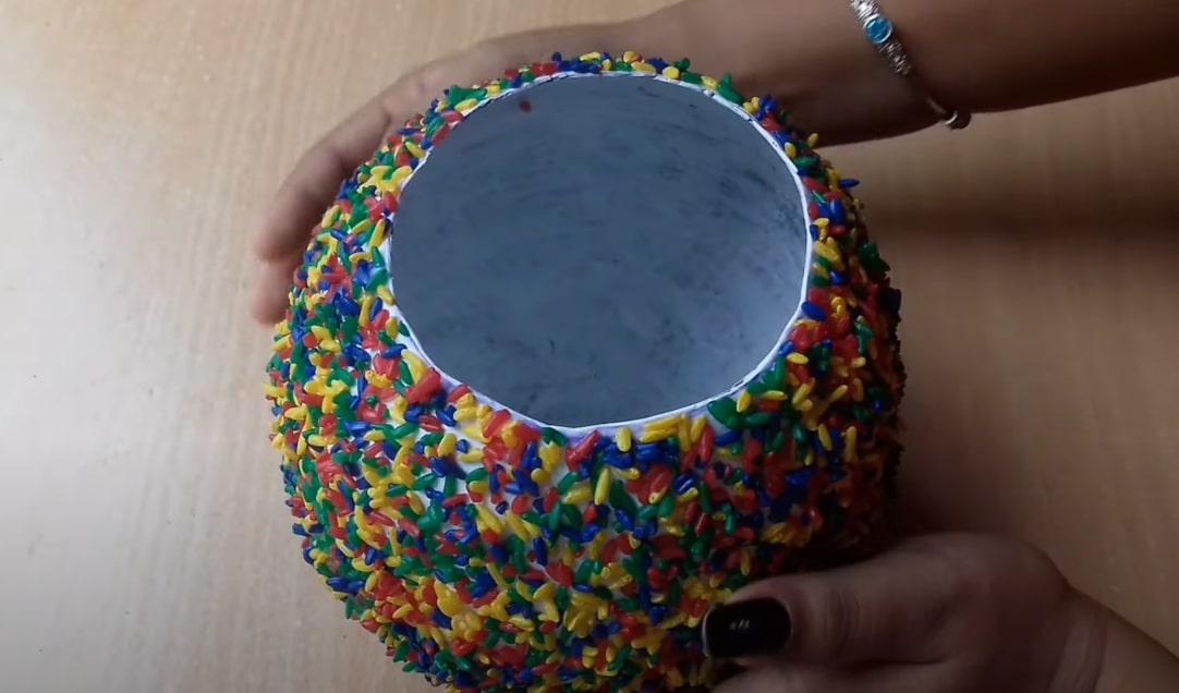 newspaper flower pot