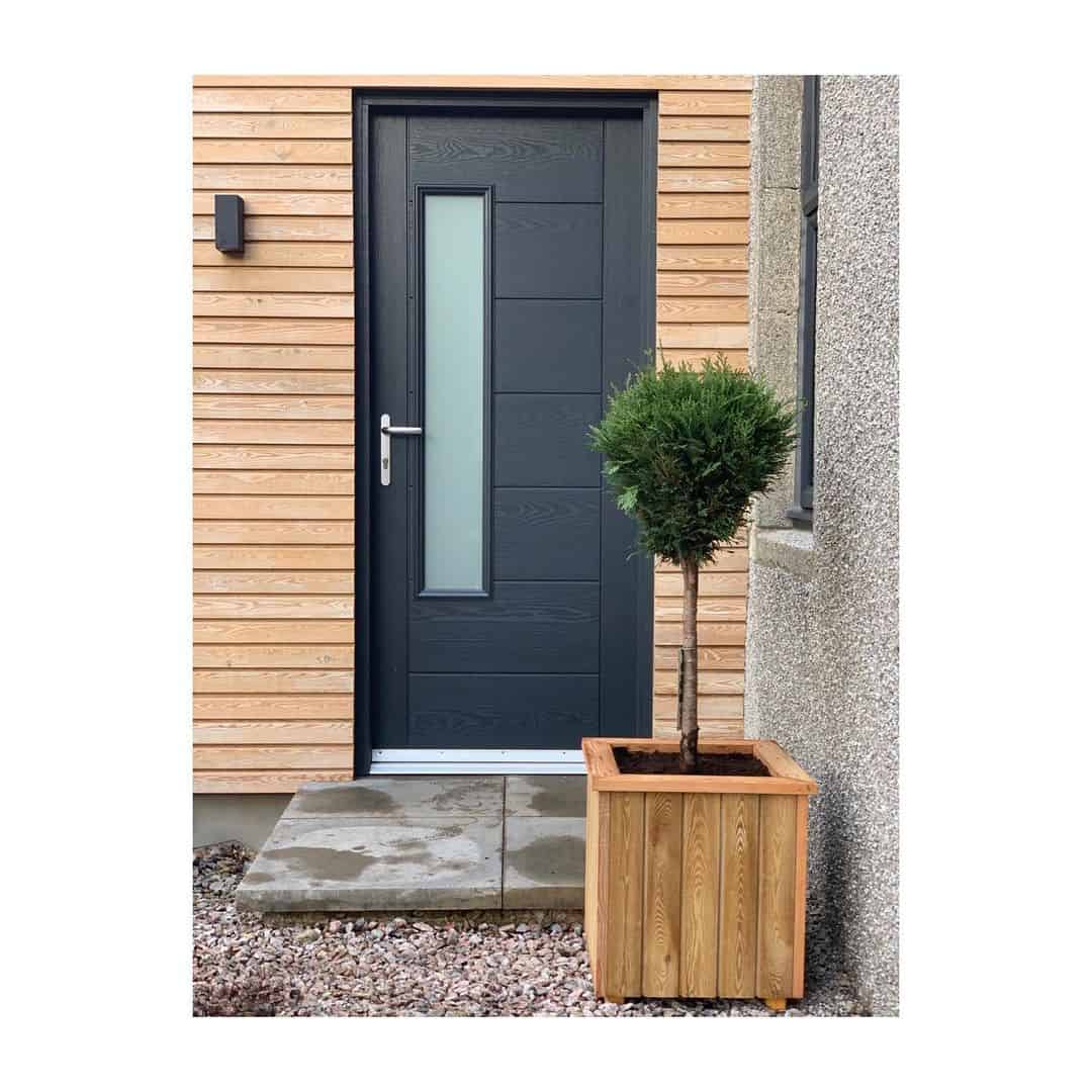 rectangle large flower pot