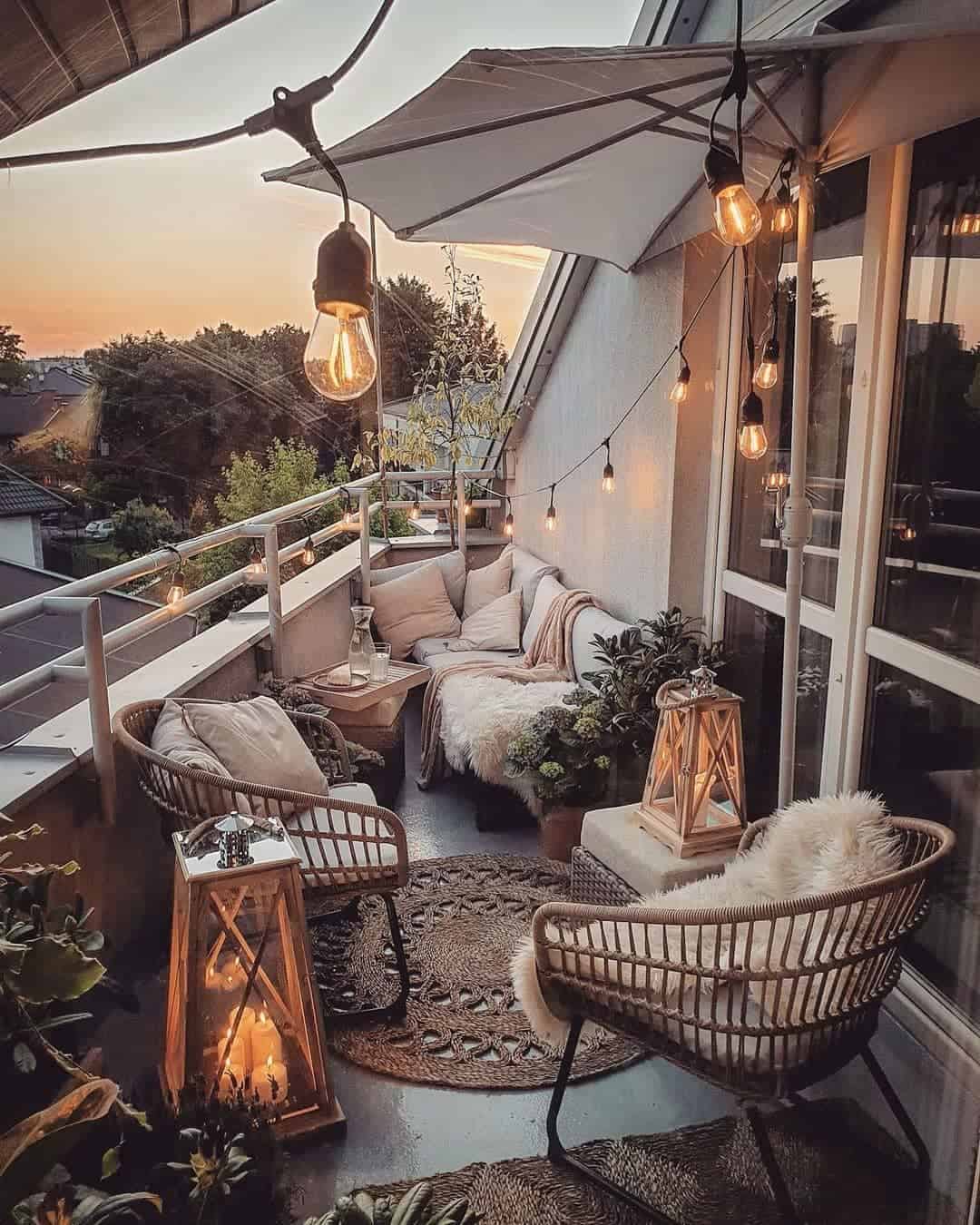 bohemian style outdoor furniture