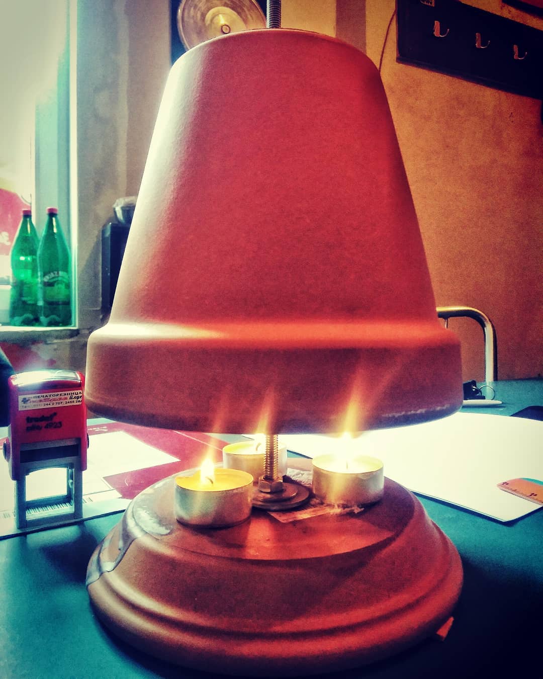 flower pot heaters safe