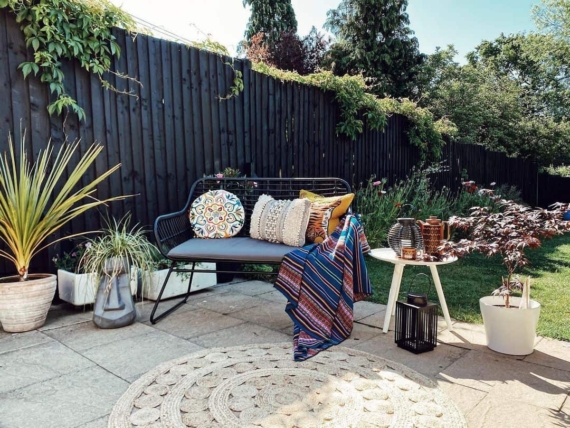 flower pot patio ideas