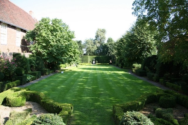 north facing garden