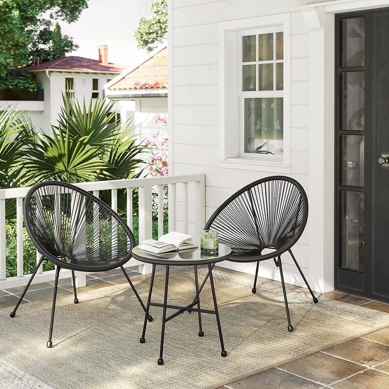 The Best Plastic Outdoor Furniture for Worry-Free Relaxation 4 homesupplygb modern egg chair set
