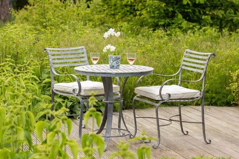 12 Best Metal Outdoor Furniture and Patio Sets 1 southwold bistro table set